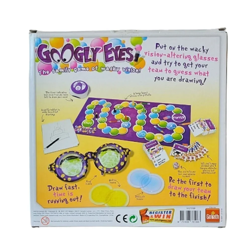 Googly Eyes The Familly Game For Wacky Vision Ages 7+